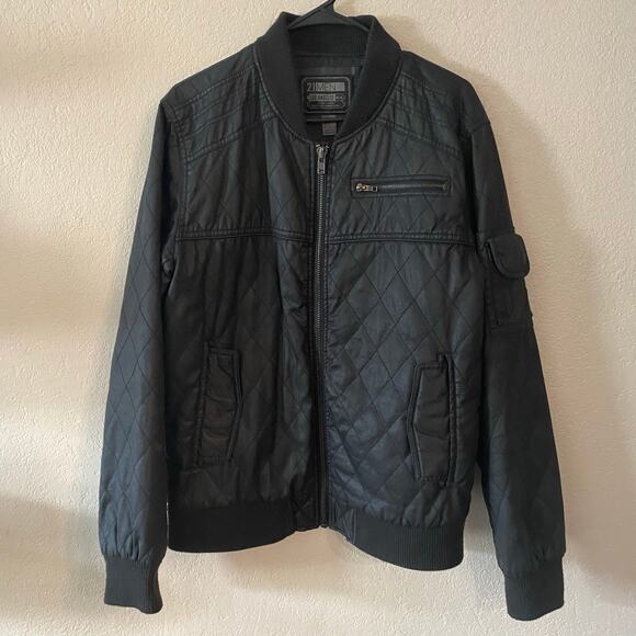 21 men Other - 21Men: Los Angeles Lined quilted jacket men's size M